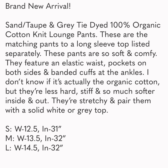 Tie dye lounge pants - Picture 4 of 4